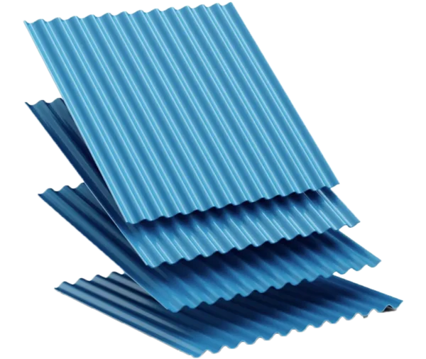 Industrial Metal Roof Stack